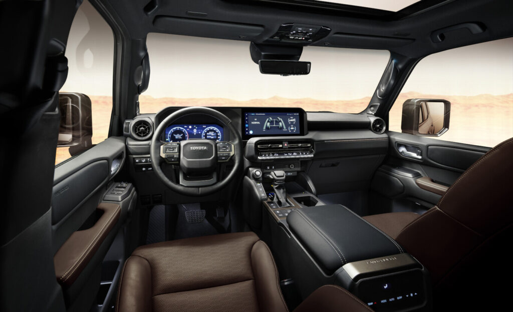 2024 Toyota Land Cruiser interior 