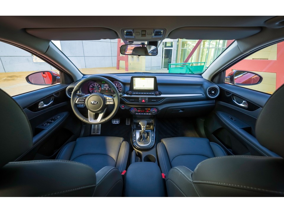 2025 KIA Forte GT interior